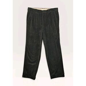 VTG Corbin Threads Houndstooth Pants Mens‎ 35x29 Wool Blend Pleated USA